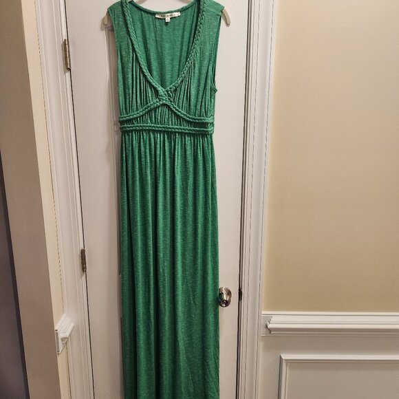 Max Studio Green Maxi Dress - NWOT - Picture 1 of 5